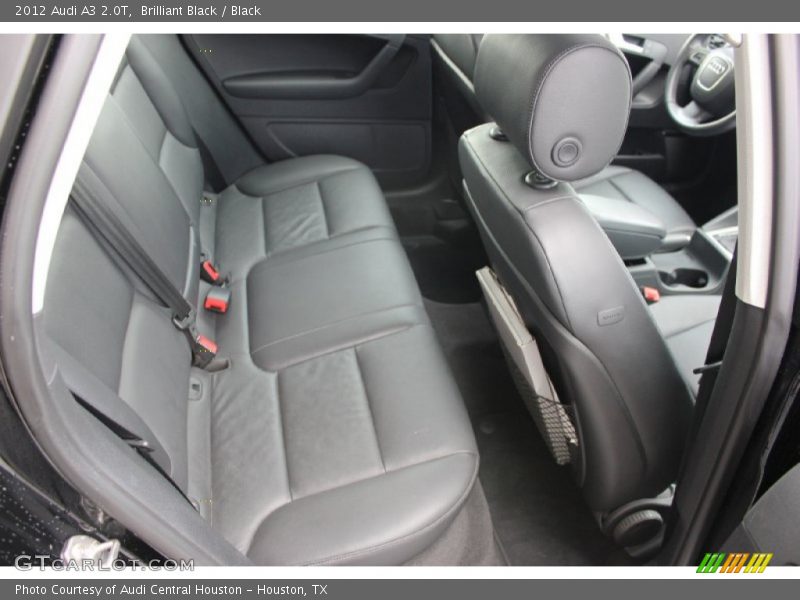 Brilliant Black / Black 2012 Audi A3 2.0T
