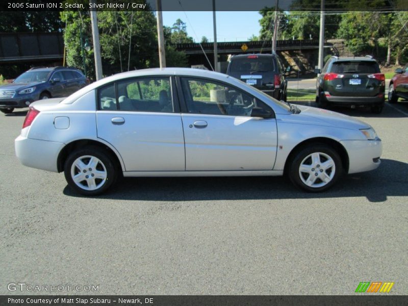 Silver Nickel / Gray 2006 Saturn ION 2 Sedan