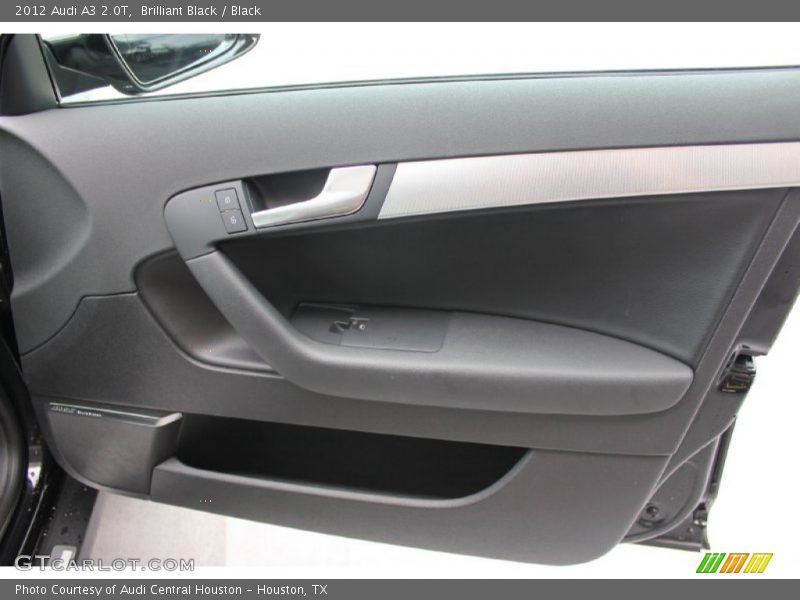 Brilliant Black / Black 2012 Audi A3 2.0T