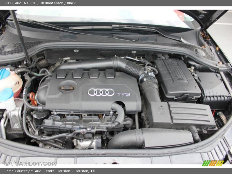 Brilliant Black / Black 2012 Audi A3 2.0T