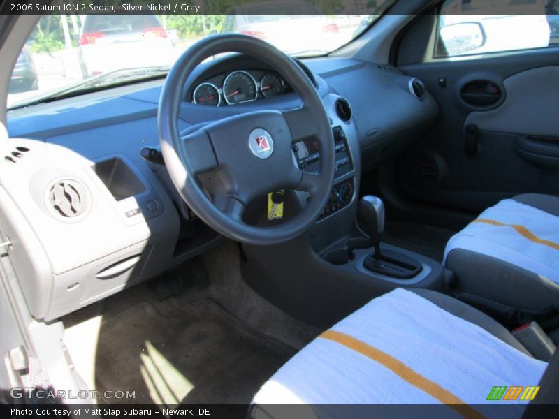 Silver Nickel / Gray 2006 Saturn ION 2 Sedan