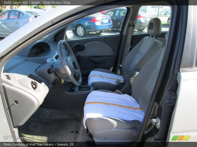 Silver Nickel / Gray 2006 Saturn ION 2 Sedan