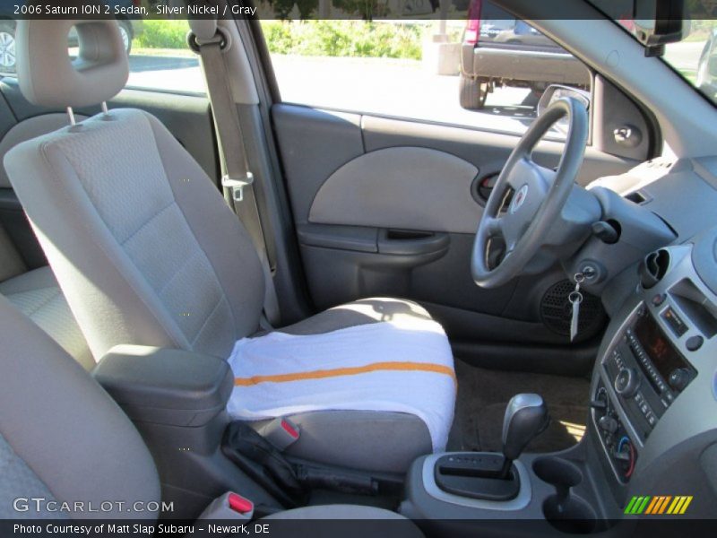 Silver Nickel / Gray 2006 Saturn ION 2 Sedan