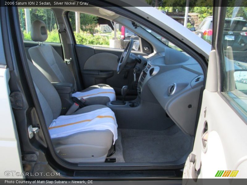 Silver Nickel / Gray 2006 Saturn ION 2 Sedan
