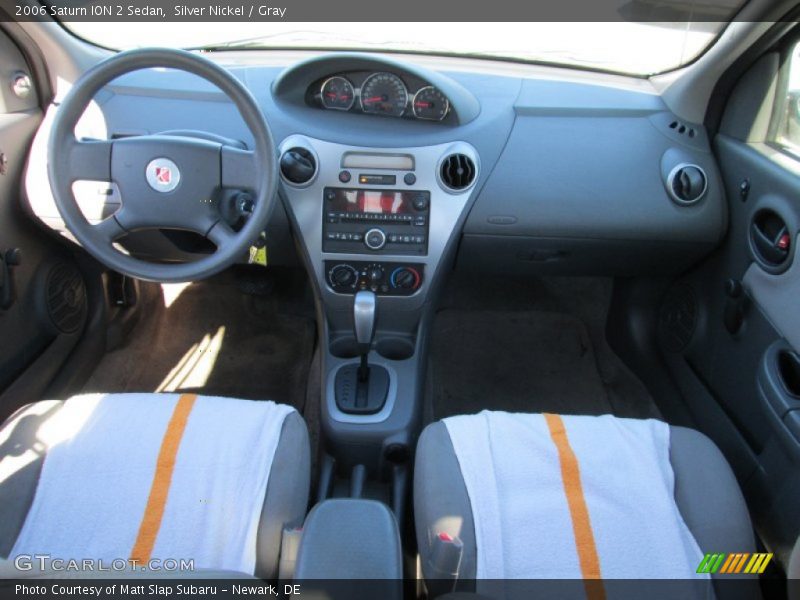 Silver Nickel / Gray 2006 Saturn ION 2 Sedan