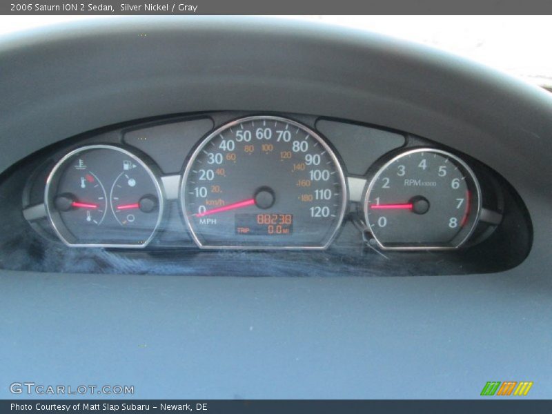 Silver Nickel / Gray 2006 Saturn ION 2 Sedan