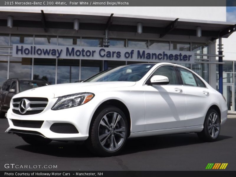 Polar White / Almond Beige/Mocha 2015 Mercedes-Benz C 300 4Matic