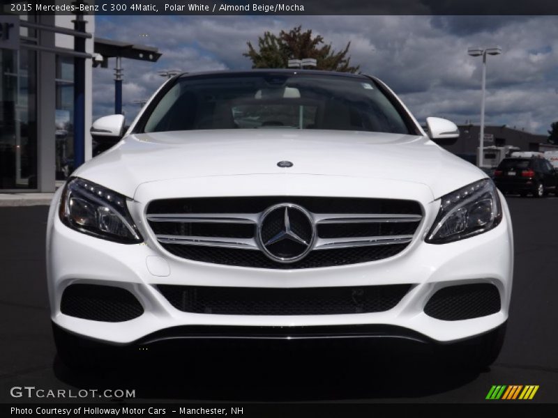 Polar White / Almond Beige/Mocha 2015 Mercedes-Benz C 300 4Matic