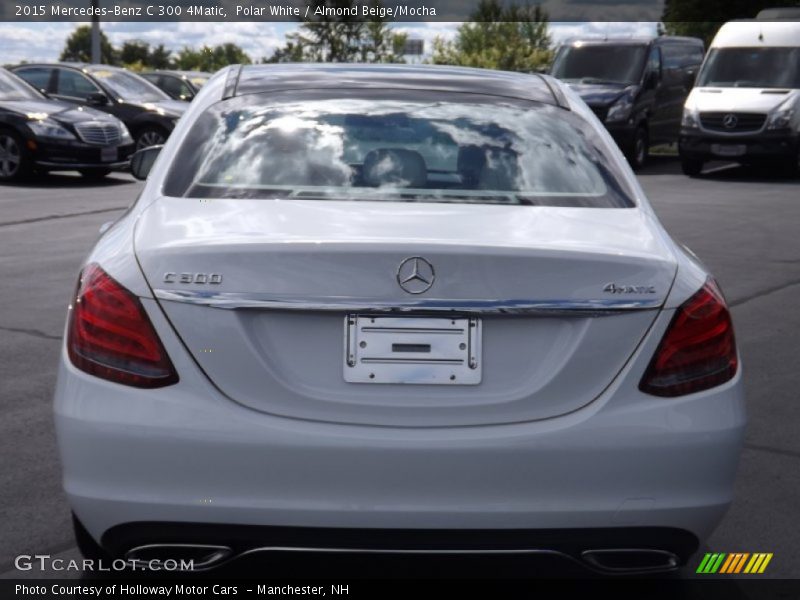 Polar White / Almond Beige/Mocha 2015 Mercedes-Benz C 300 4Matic