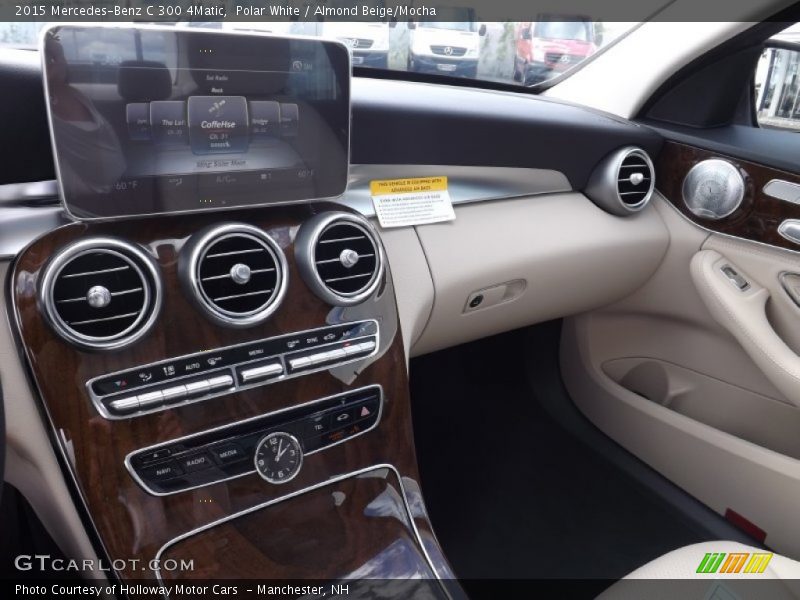 Polar White / Almond Beige/Mocha 2015 Mercedes-Benz C 300 4Matic