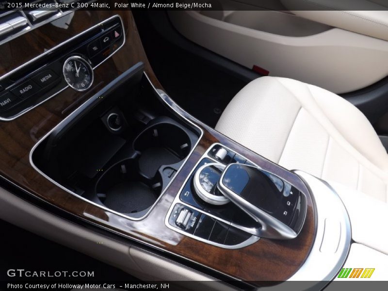 Polar White / Almond Beige/Mocha 2015 Mercedes-Benz C 300 4Matic