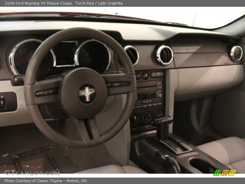 Torch Red / Light Graphite 2008 Ford Mustang V6 Deluxe Coupe