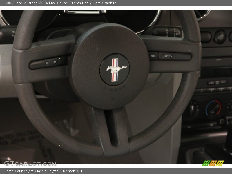 Torch Red / Light Graphite 2008 Ford Mustang V6 Deluxe Coupe
