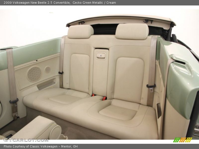Gecko Green Metallic / Cream 2009 Volkswagen New Beetle 2.5 Convertible