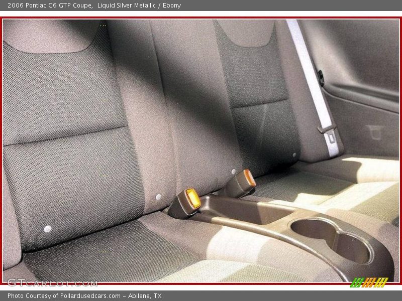 Liquid Silver Metallic / Ebony 2006 Pontiac G6 GTP Coupe