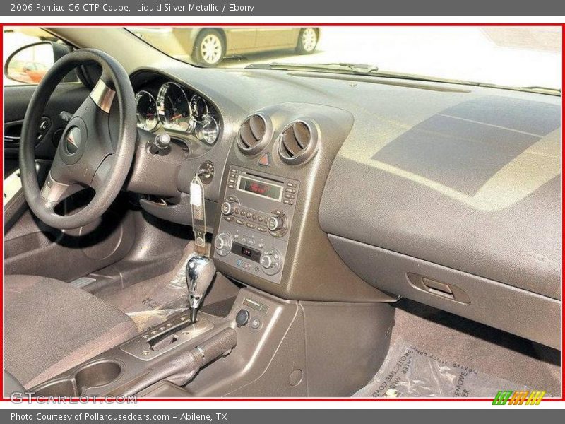 Liquid Silver Metallic / Ebony 2006 Pontiac G6 GTP Coupe