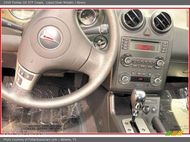 Liquid Silver Metallic / Ebony 2006 Pontiac G6 GTP Coupe