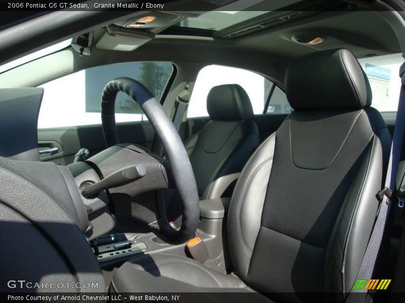 Granite Metallic / Ebony 2006 Pontiac G6 GT Sedan