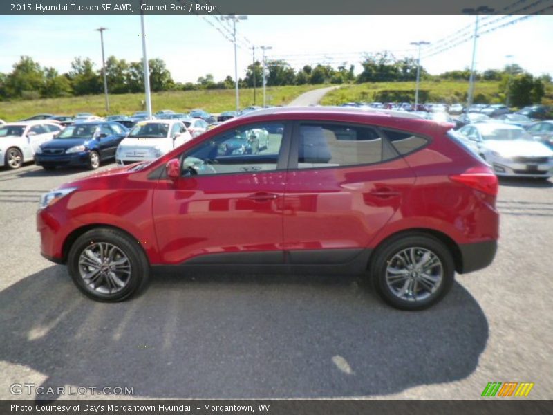  2015 Tucson SE AWD Garnet Red