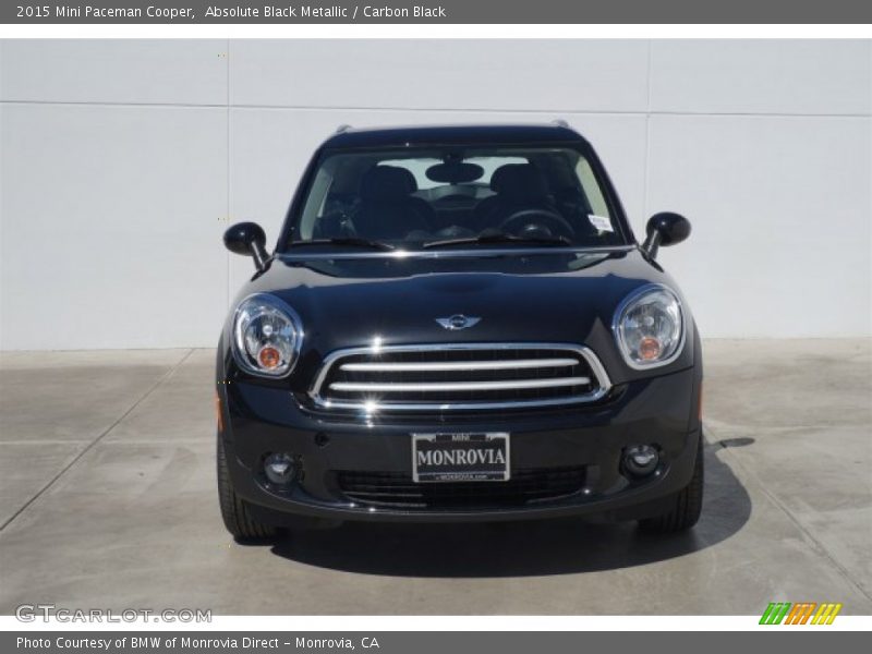 Absolute Black Metallic / Carbon Black 2015 Mini Paceman Cooper