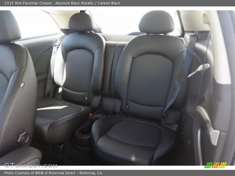 Rear Seat of 2015 Paceman Cooper