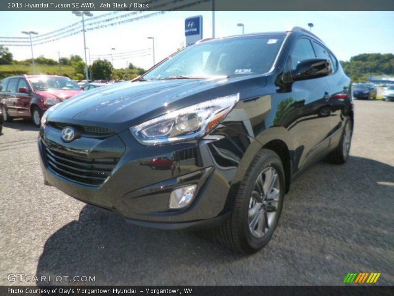 Ash Black / Black 2015 Hyundai Tucson SE AWD