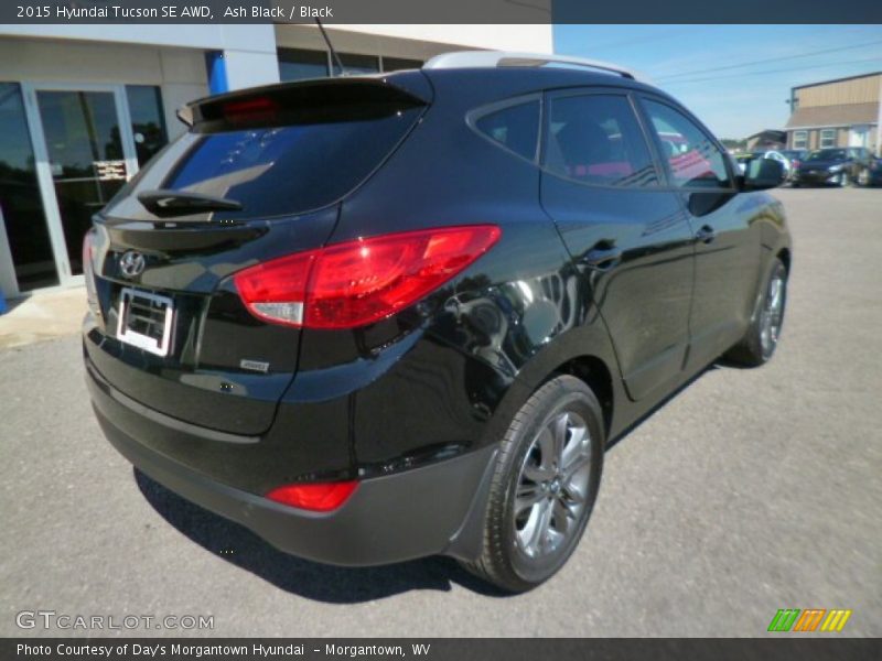 Ash Black / Black 2015 Hyundai Tucson SE AWD