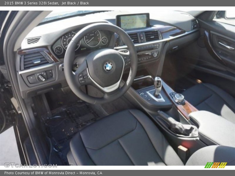 Jet Black / Black 2015 BMW 3 Series 328i Sedan