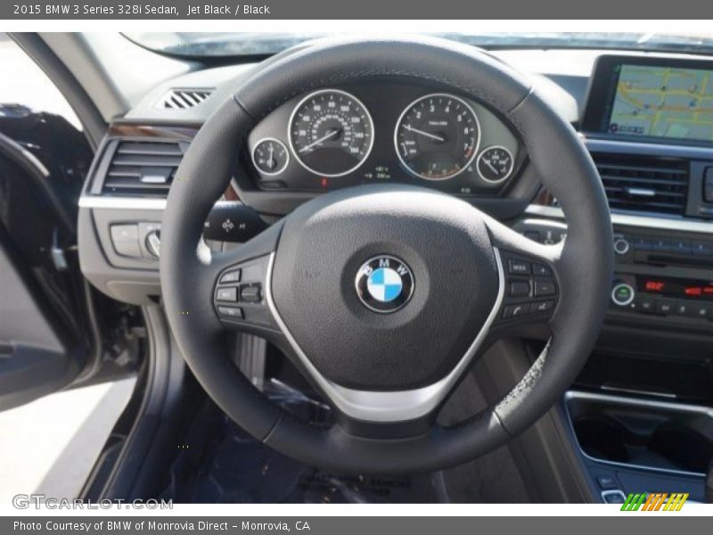 Jet Black / Black 2015 BMW 3 Series 328i Sedan