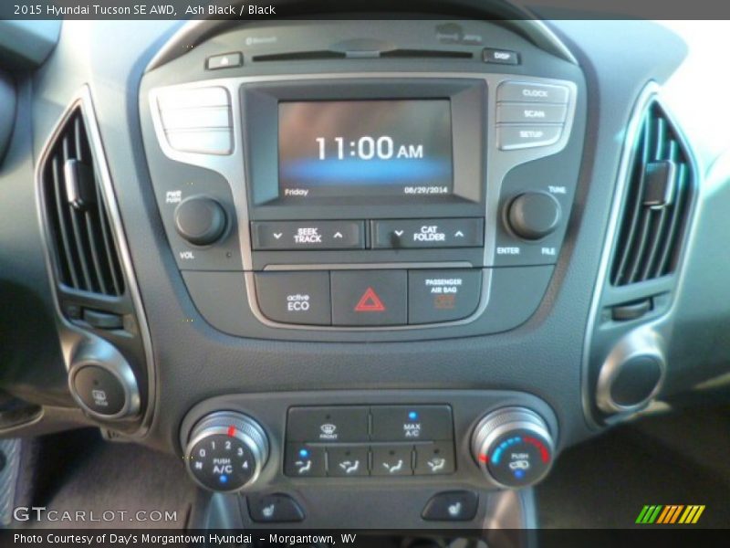Ash Black / Black 2015 Hyundai Tucson SE AWD