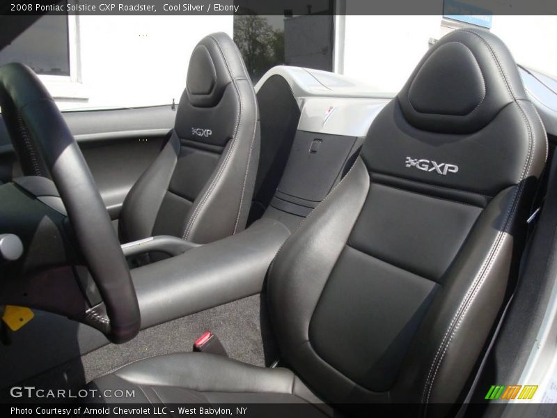 Cool Silver / Ebony 2008 Pontiac Solstice GXP Roadster