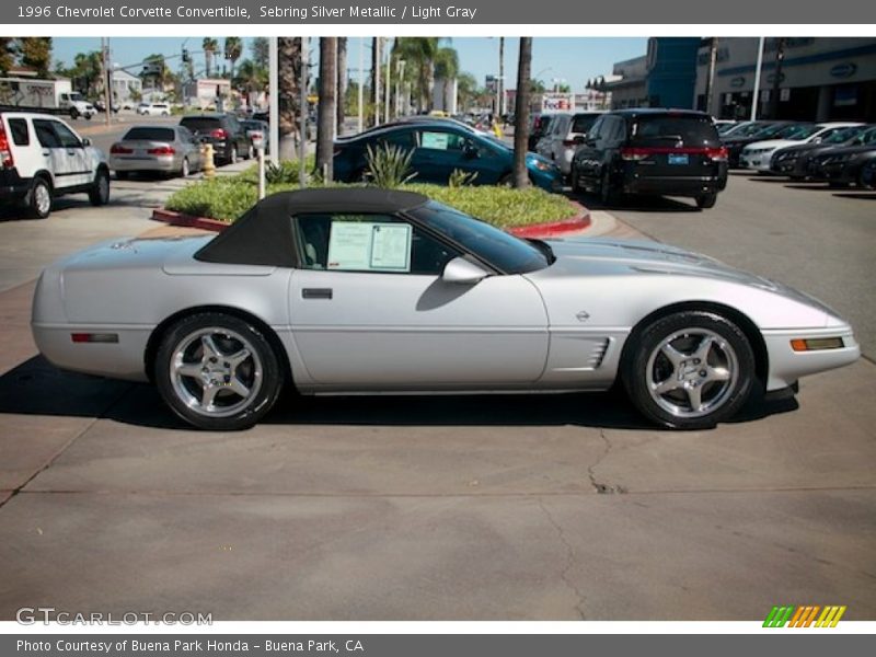  1996 Corvette Convertible Sebring Silver Metallic