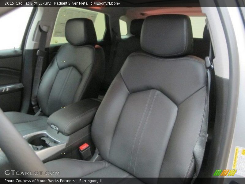 Radiant Silver Metallic / Ebony/Ebony 2015 Cadillac SRX Luxury