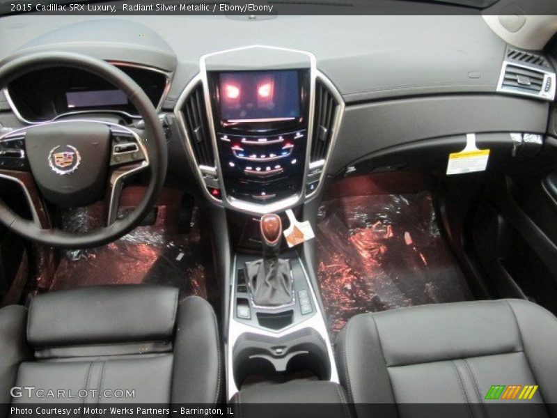 Radiant Silver Metallic / Ebony/Ebony 2015 Cadillac SRX Luxury