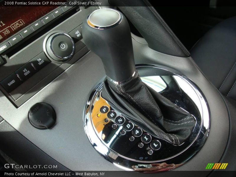 Cool Silver / Ebony 2008 Pontiac Solstice GXP Roadster