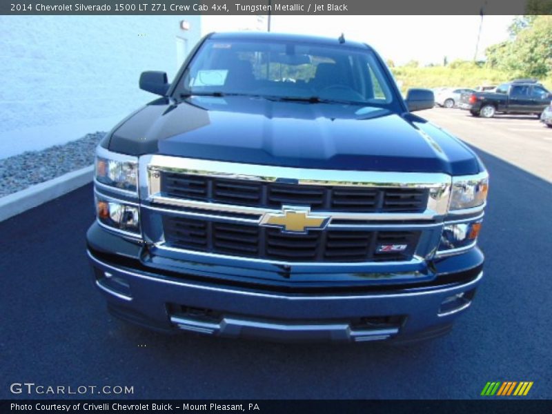 Tungsten Metallic / Jet Black 2014 Chevrolet Silverado 1500 LT Z71 Crew Cab 4x4