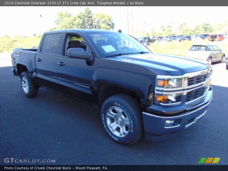 Tungsten Metallic / Jet Black 2014 Chevrolet Silverado 1500 LT Z71 Crew Cab 4x4