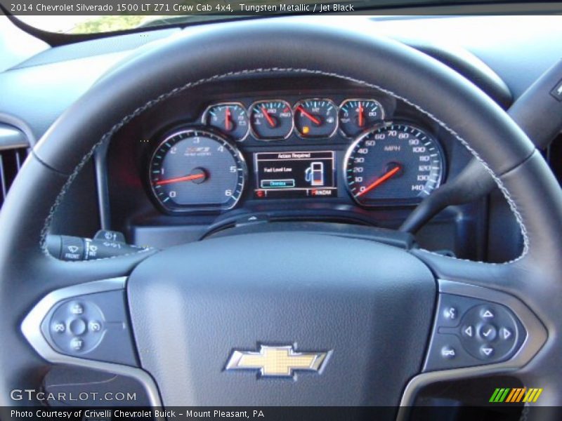 Tungsten Metallic / Jet Black 2014 Chevrolet Silverado 1500 LT Z71 Crew Cab 4x4