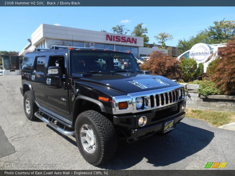 Black / Ebony Black 2008 Hummer H2 SUV