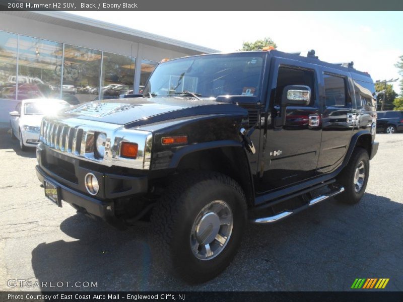 Black / Ebony Black 2008 Hummer H2 SUV