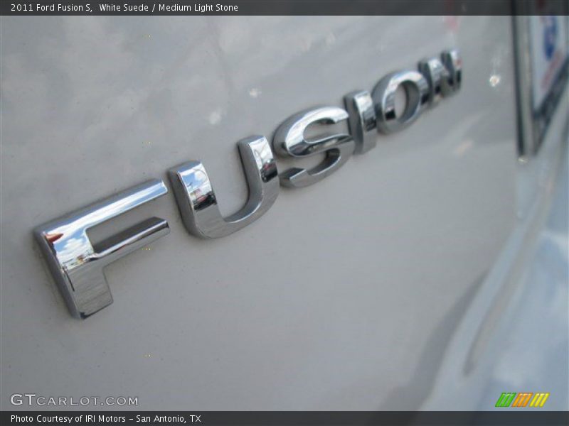 White Suede / Medium Light Stone 2011 Ford Fusion S
