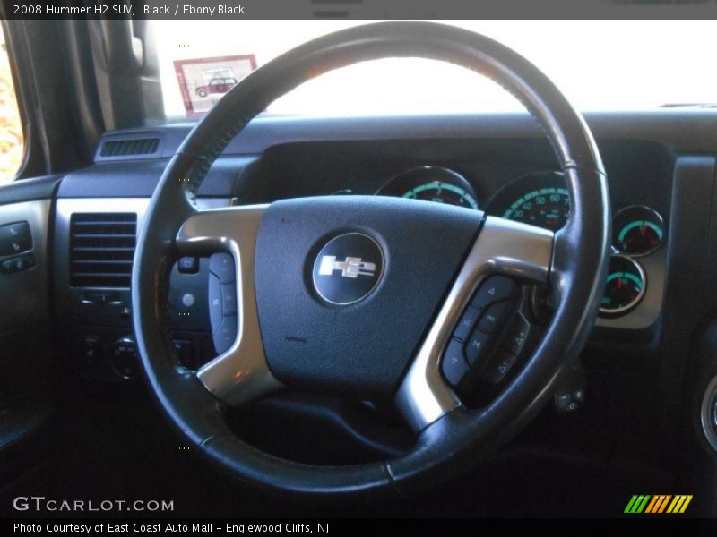 Black / Ebony Black 2008 Hummer H2 SUV