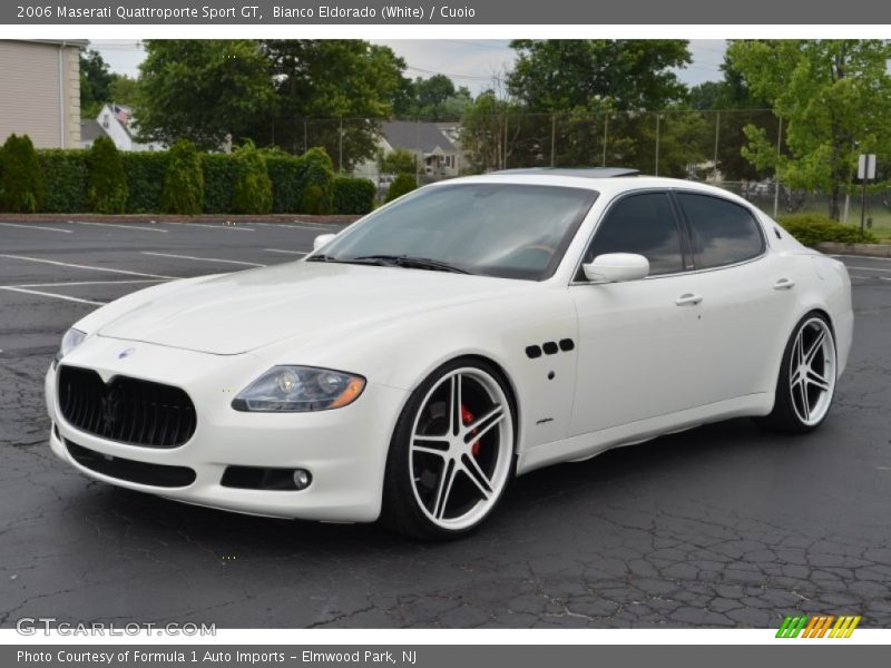 Bianco Eldorado (White) / Cuoio 2006 Maserati Quattroporte Sport GT
