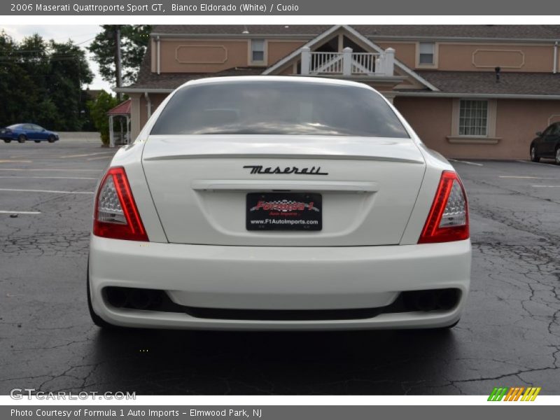 Bianco Eldorado (White) / Cuoio 2006 Maserati Quattroporte Sport GT