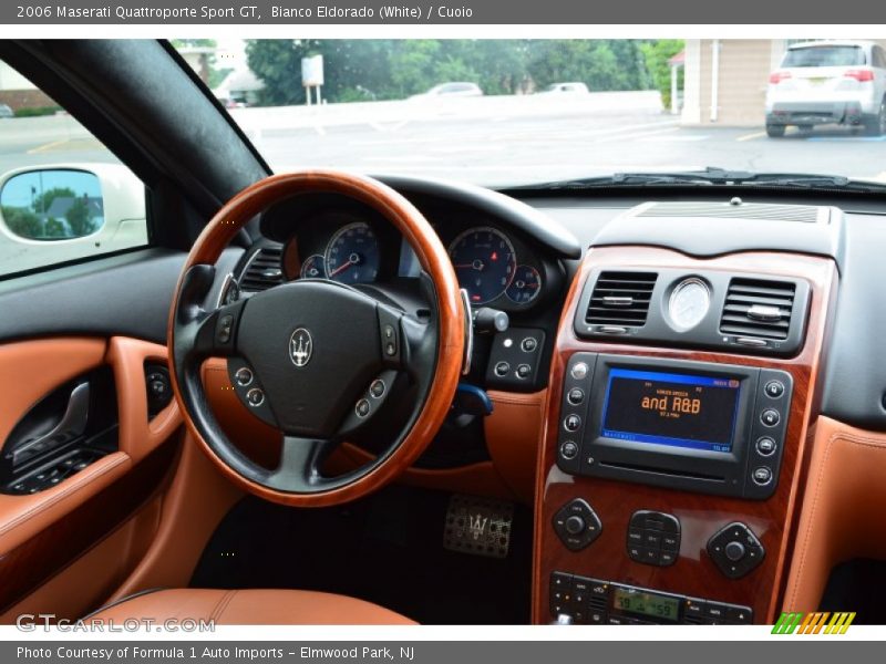 Bianco Eldorado (White) / Cuoio 2006 Maserati Quattroporte Sport GT