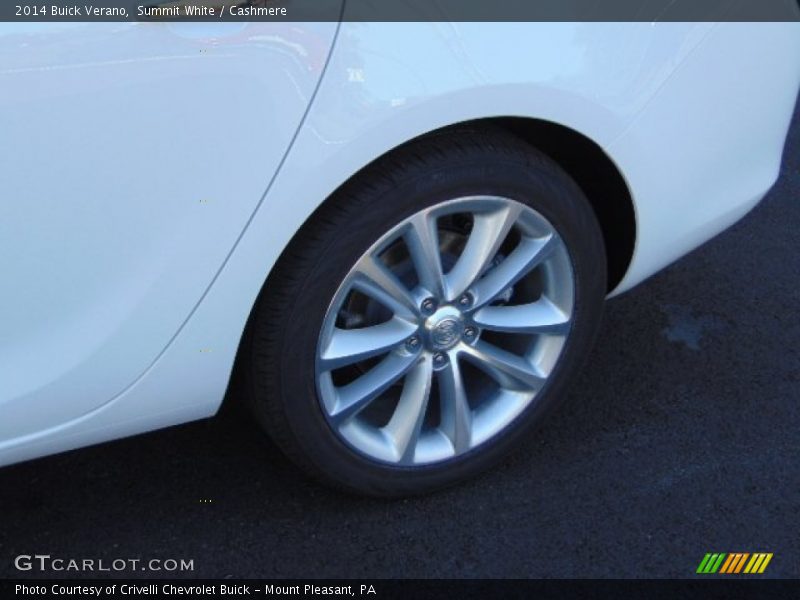 Summit White / Cashmere 2014 Buick Verano