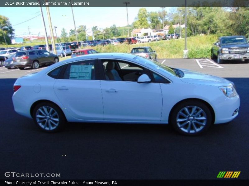 Summit White / Cashmere 2014 Buick Verano