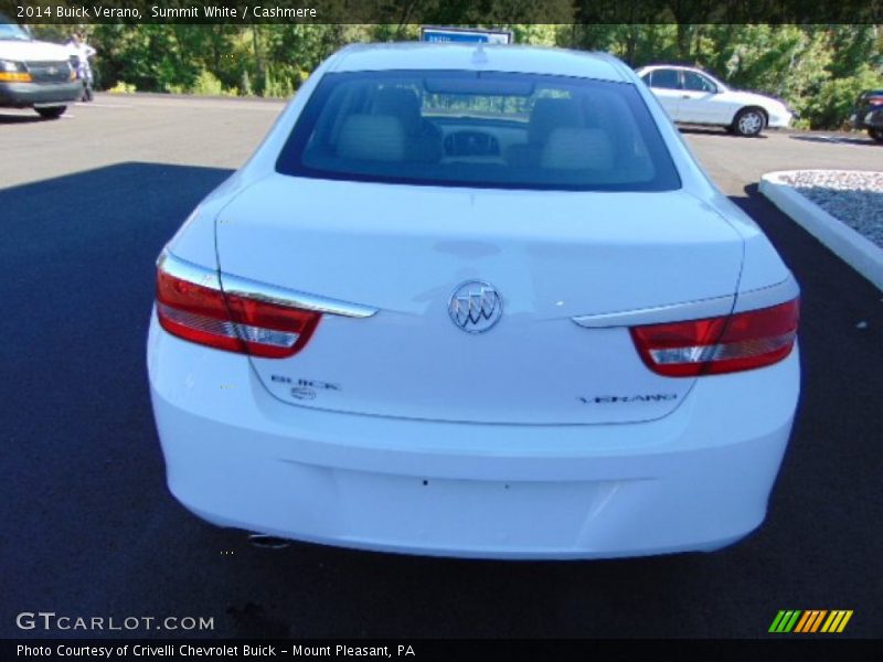 Summit White / Cashmere 2014 Buick Verano