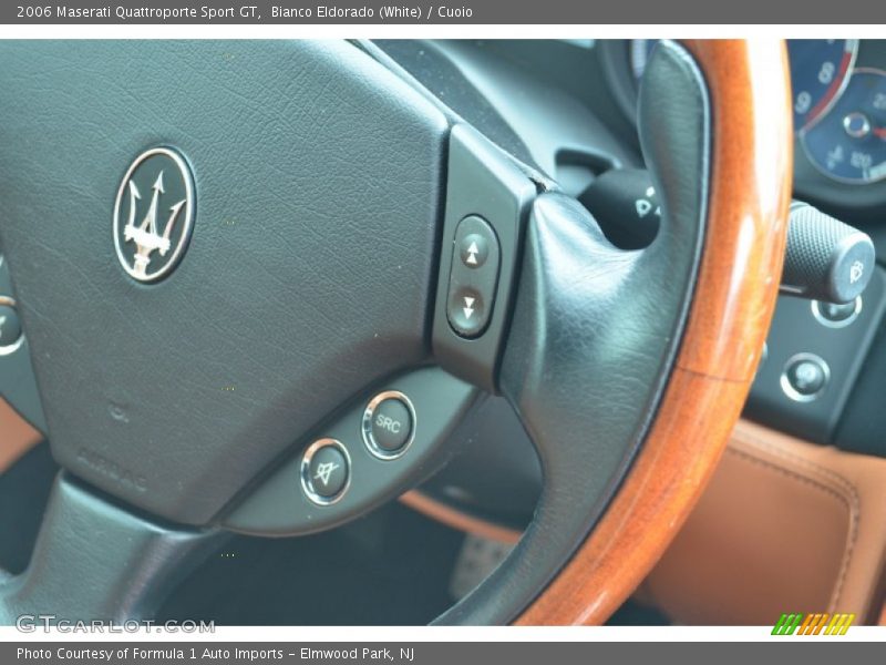 Bianco Eldorado (White) / Cuoio 2006 Maserati Quattroporte Sport GT