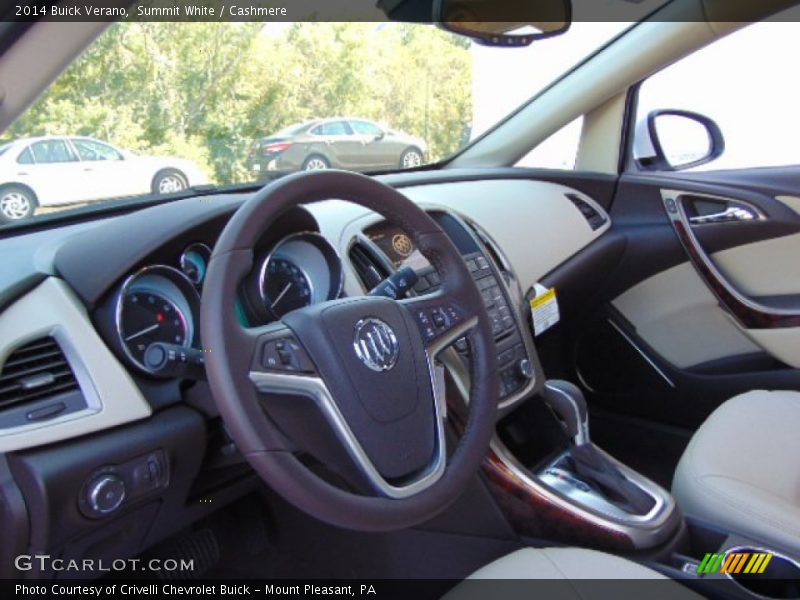 Summit White / Cashmere 2014 Buick Verano